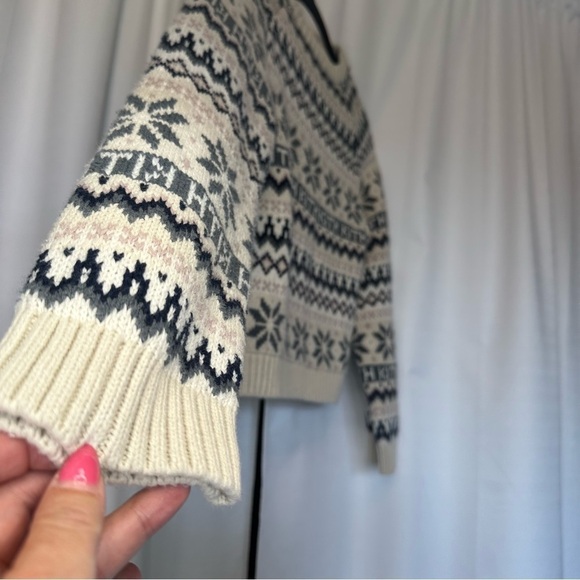 Kith Kids Fairisle Sweater Winter 2020 Kids Youth Size 12 Nordic Scandinavian - Picture 5 of 11